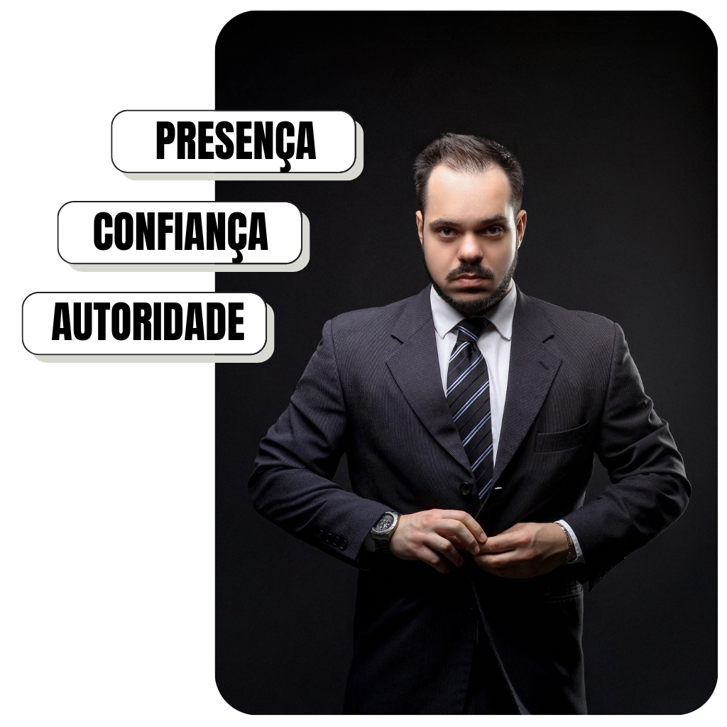 Ensaio Fotográfico Corporativo Masculino – Presença, Confiança e Autoridade